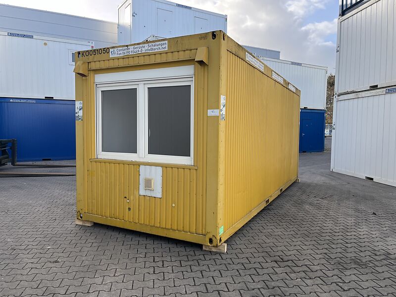 Bürocontainer 20' (ca. 6058 x 2438 x 2600mm LxBxH)