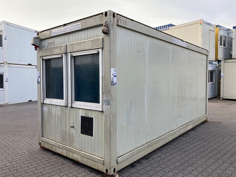 Bürocontainer 20 Fuß | 2 Sterne - stark gebraucht