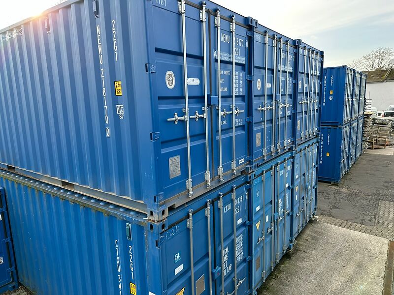 Lagercontainer 20 Fuß | 4 Sterne - sehr guter Zustand 