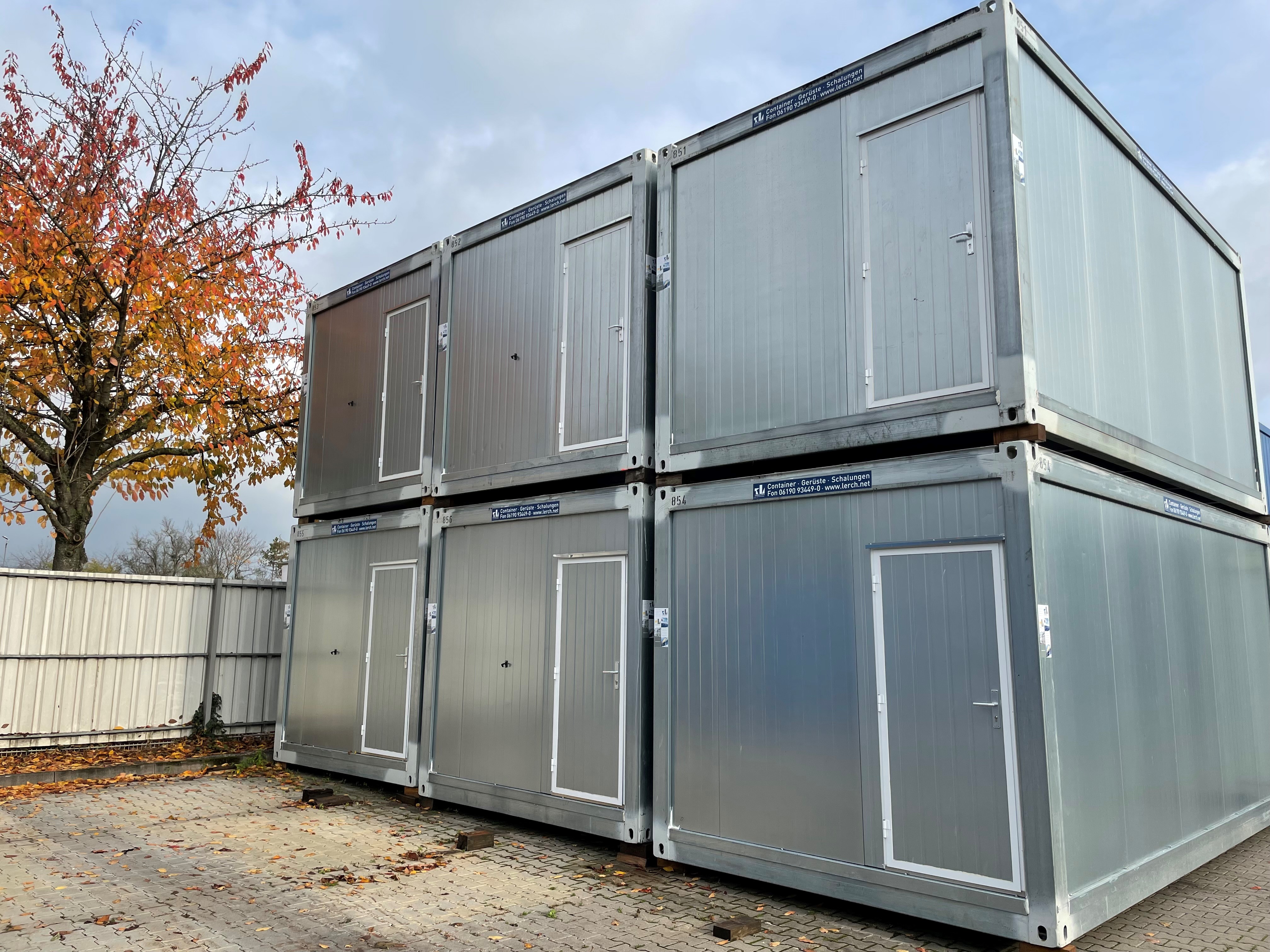 Bürocontainer 20' (ca. 6058 x 3000mm LxB)